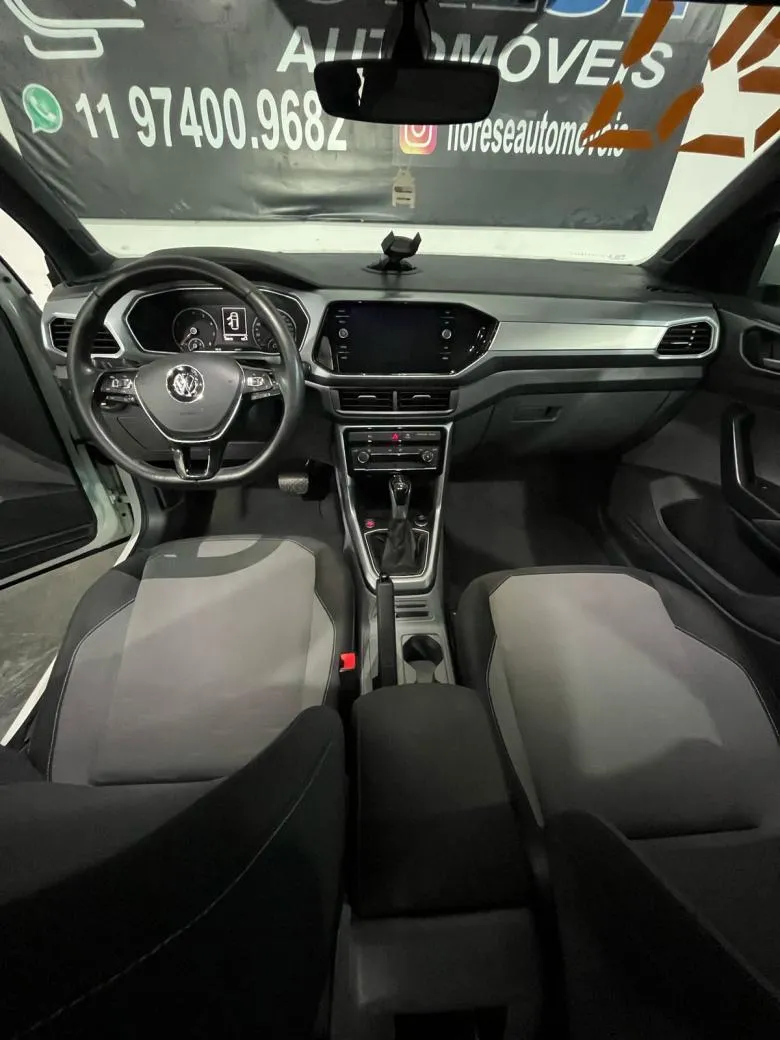 VW - VolksWagen - T-Cross Comfortline 1.0 TSI Flex 5p Aut.  Gasolina