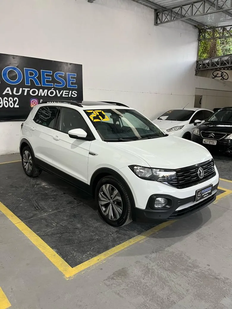 VW - VolksWagen - T-Cross Comfortline 1.0 TSI Flex 5p Aut.  Gasolina