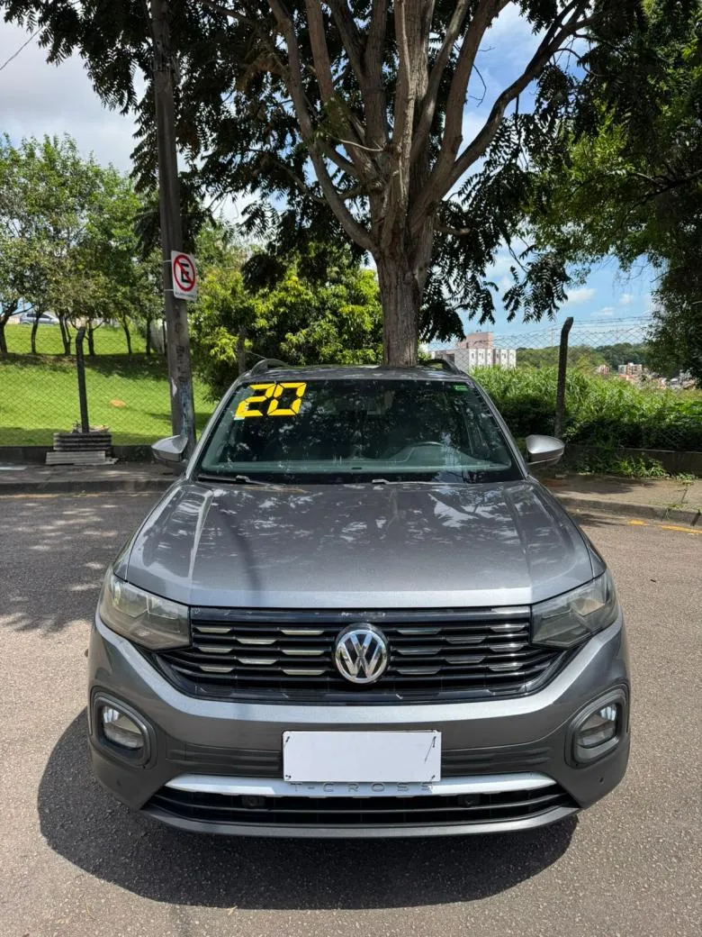 VW - VolksWagen - T-Cross 1.0 TSI Flex 12V 5p Mec.